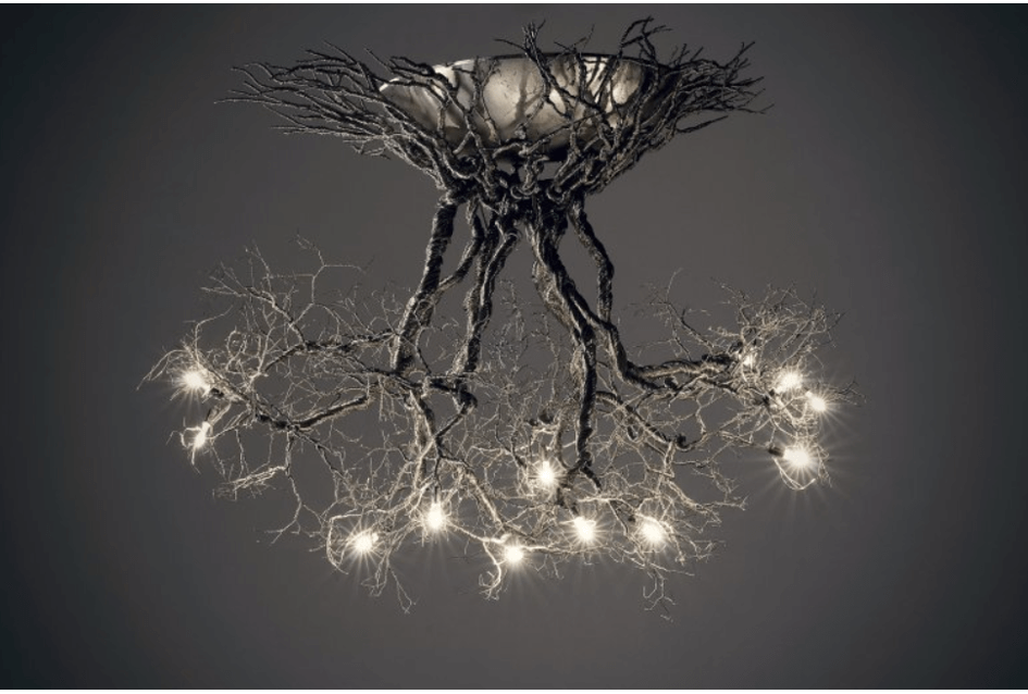 Stalen Tree Branch Hanglamp (demo)