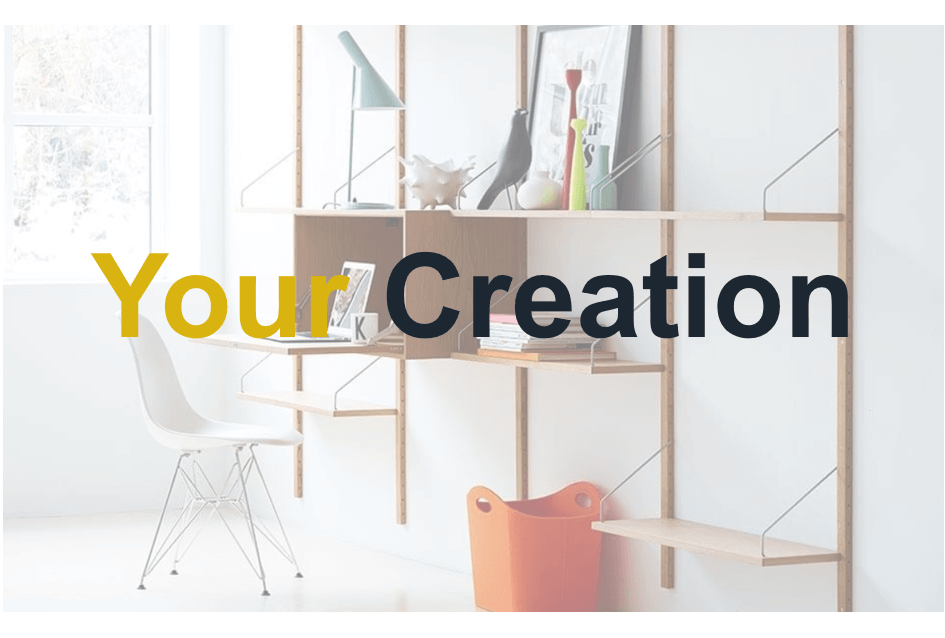 Functional Elegant: Shelf Desk (demo) – uniQme